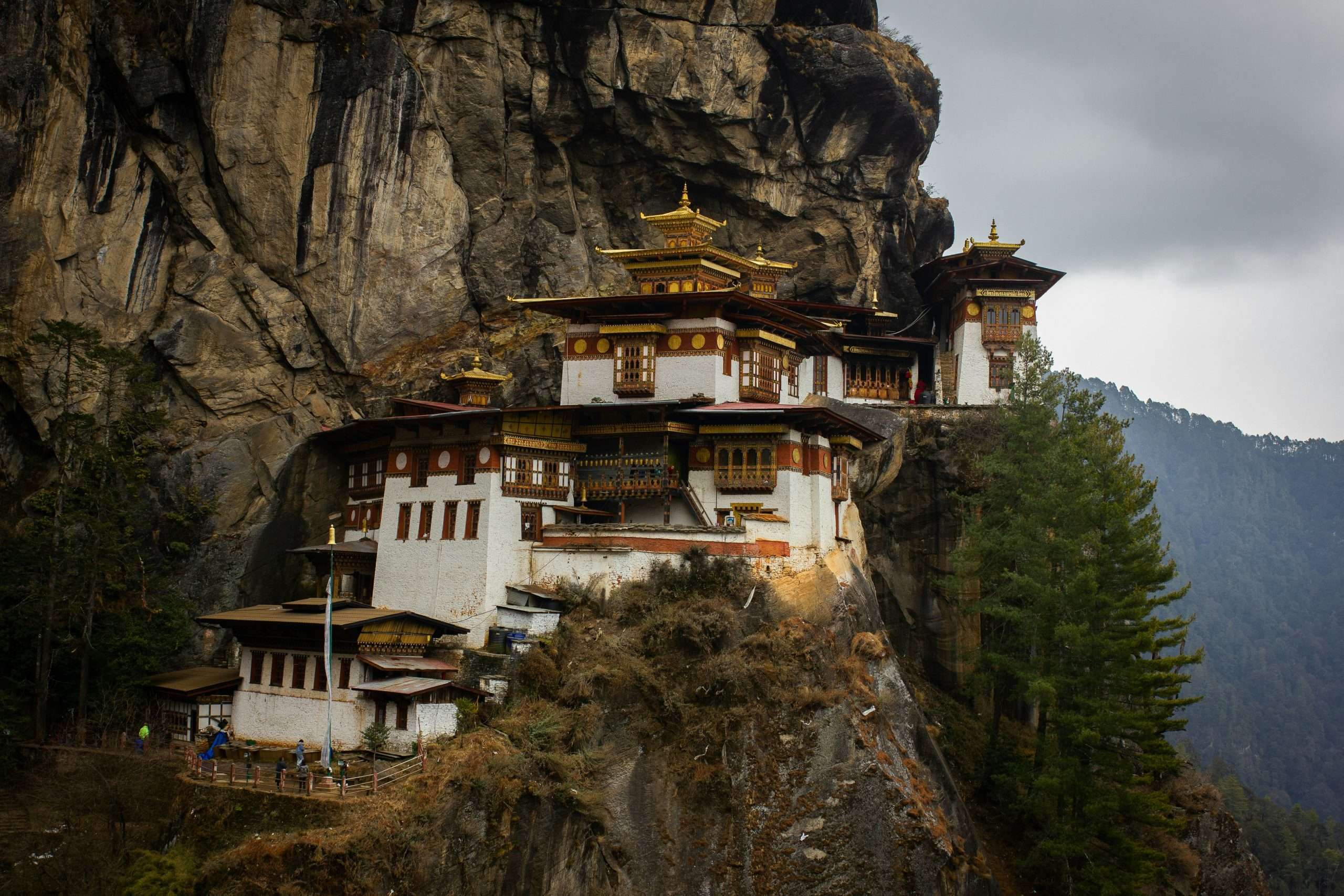Tigers Nest Monastery high on the side of a cliff | Photo by Raul Taciu on Unsplash